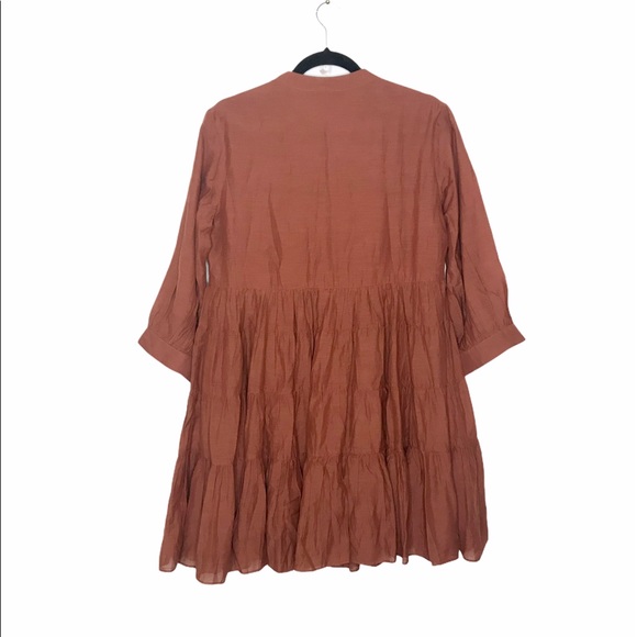 Anthropologie Apolline Embroidered Tunic Dress - Picture 11 of 11